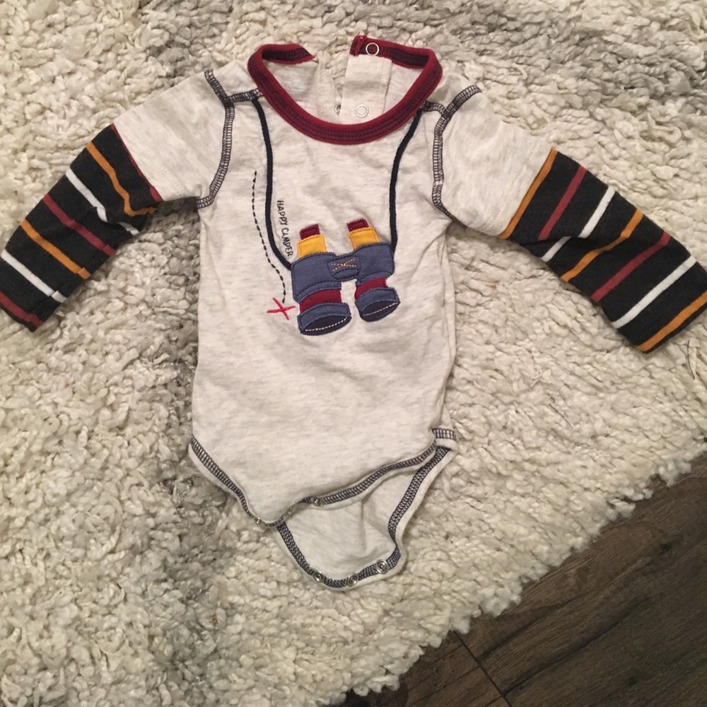 Mudpie Long sleeve onesie